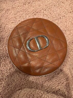 Dior Forever Nude Bronzer #40 Deep Matte Lg Quilted Brown Silver Case Ltd NWOB